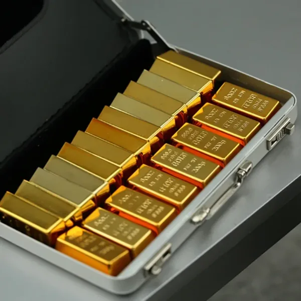 1/6 Scale Magnetic Gold Bricks for Action Figures