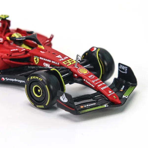 Bburago 1:43 Ferrari F1-75 Alloy Model Car - Image 3