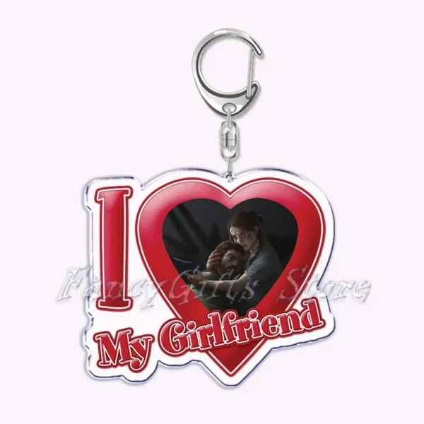 The Last of Us Joel Ellie Keychain Silver - Image 18