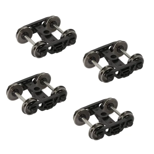 4pcs HO Scale Metal Wheels for Model Trains - Image 9