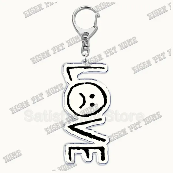 Lil Peep Acrylic Keychain Pendant Gift - Image 29