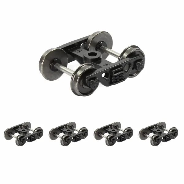 4pcs HO Scale Metal Wheels for Model Trains - Image 8