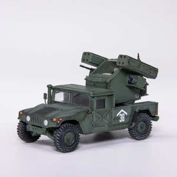 1/72 Scale Humvee Air Defense Model Vehicle