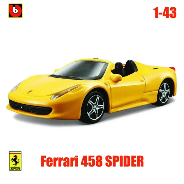 Bburago 1:43 Scale Ferrari Diecast Model Collection - Image 25