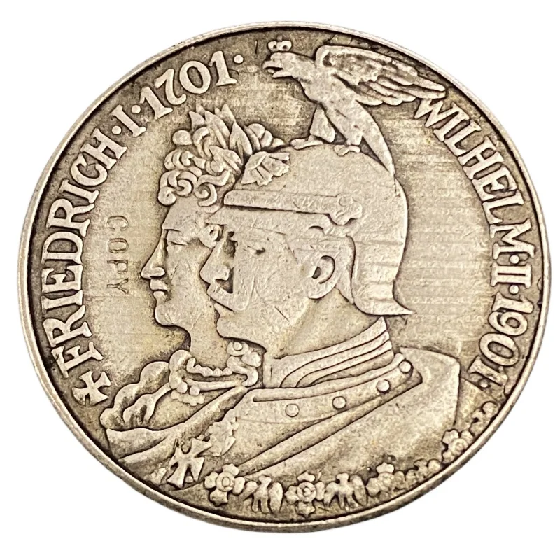 1901 Prussia Copper Historical Replica 2 1901 Prussia Copper Historical Replica - Image 2