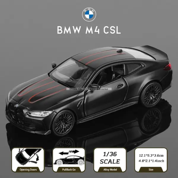 1:36 Scale Alloy Car Model Set - Image 9