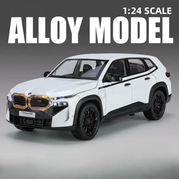 1/24 XM Off-road Alloy SUV Car Model Toy - Image 7