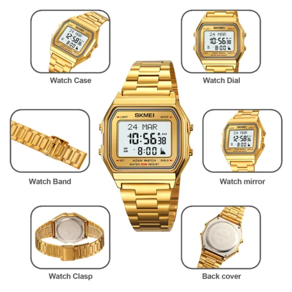 Digital Waterproof Sports Watch for Men Women - Image 4