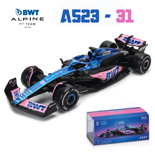 Bburago 1:43 Aston Martin F1 Diecast Model - Image 18