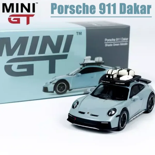 MINI GT 1/64 Porsche 911 Dakar Diecast Model