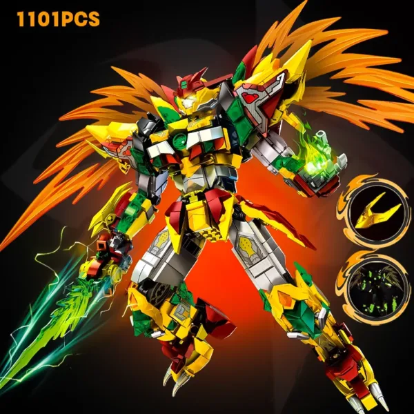 Wukong Mecha Building Block Model Set - Image 4