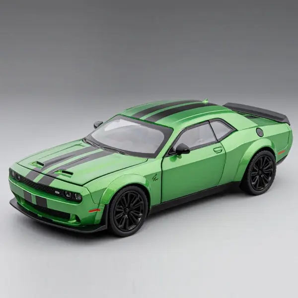 1/22 Challenger SRT Hellcat Diecast Toy Car Model - Image 8