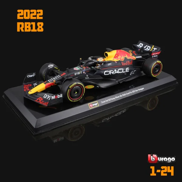 Bburago 1:24 Red Bull RB18 Diecast Model Car