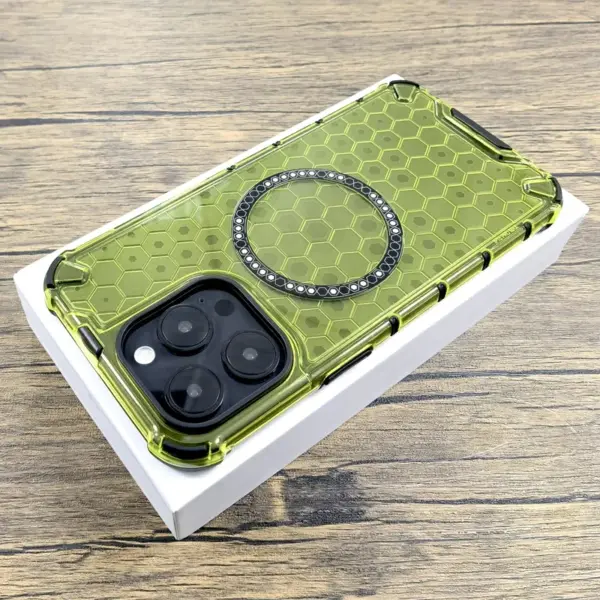 Honeycomb Texture Protective Case for iPhone - Image 9