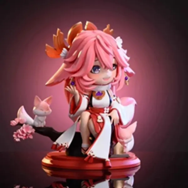 16CM PVC Yae Miko Anime Figure Collectible - Image 4