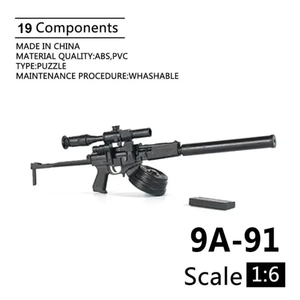 1/6 Mini MP40 WWII Submachine Gun Model - Image 18