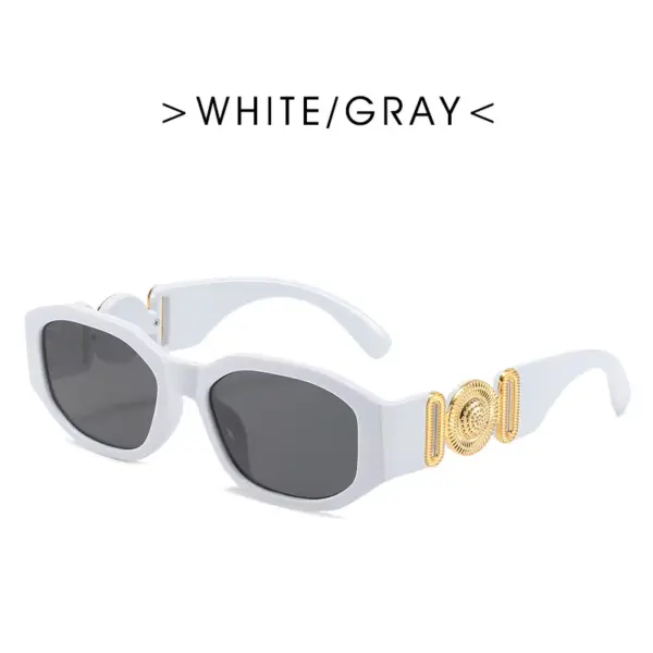 Vintage Square Frame Sunglasses for Women - Image 11