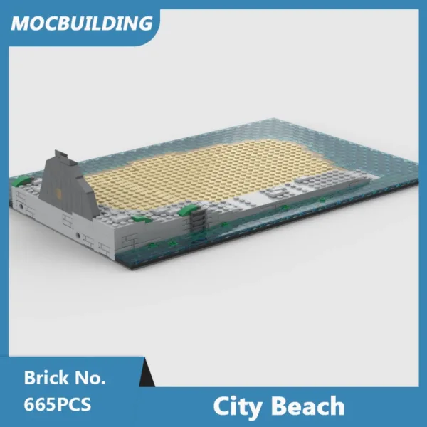 City Beach Building Blocks Set 665PCS - Image 2