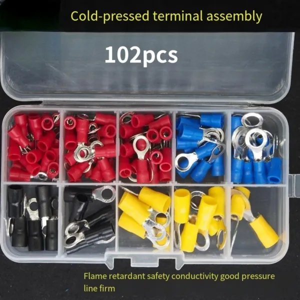 Insulated Wire Connector Crimp Terminal Kit 480PCS - Image 7