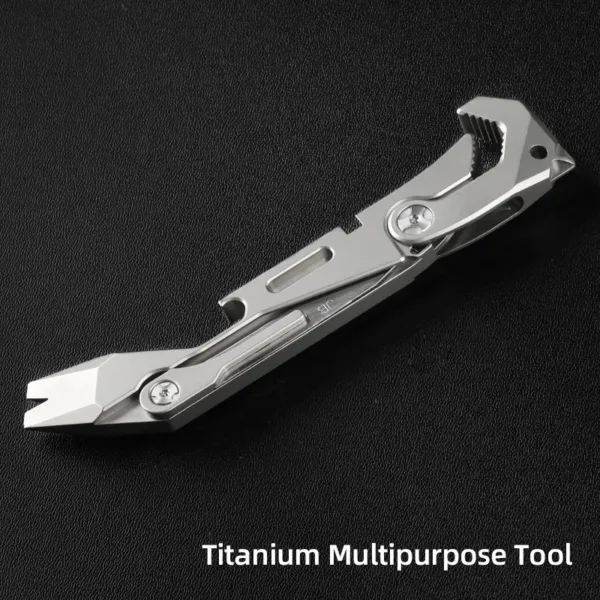 Titanium Alloy TC4 EDC Crowbar Screwdriver Tool - Image 7