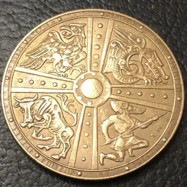 1930 Iceland 2 Kronur Replica Coin Token - Image 2