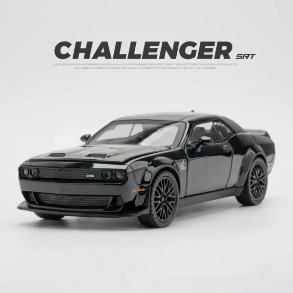 1:32 Dodge Charger Hellcat Alloy Model Car - Image 9