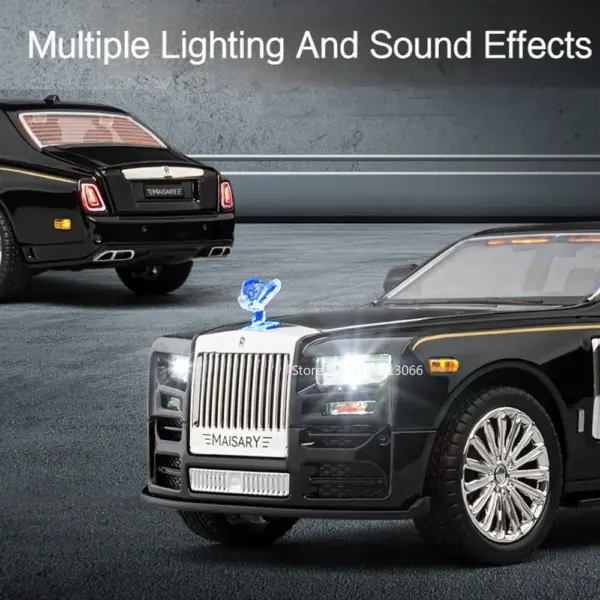 1/22 Scale Rolls Royce Phantom Diecast Model - Image 6