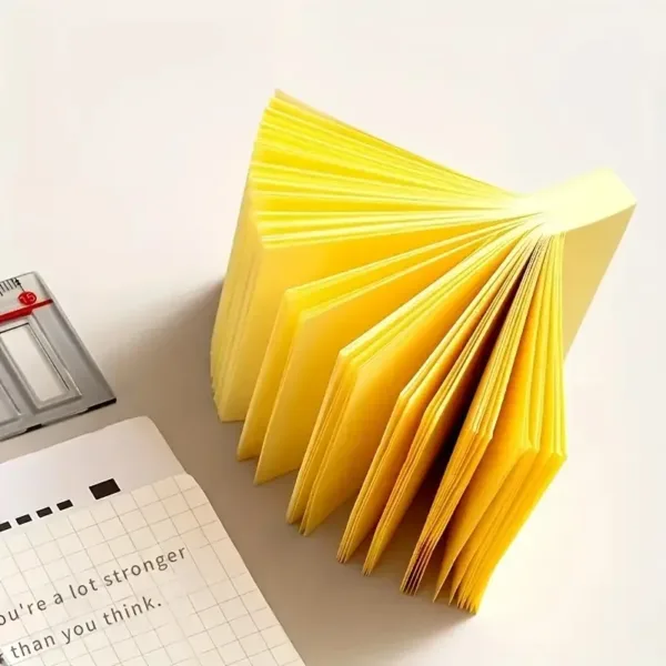 Bright Colored Sticky Note Memo Pads 100 Sheets - Image 5