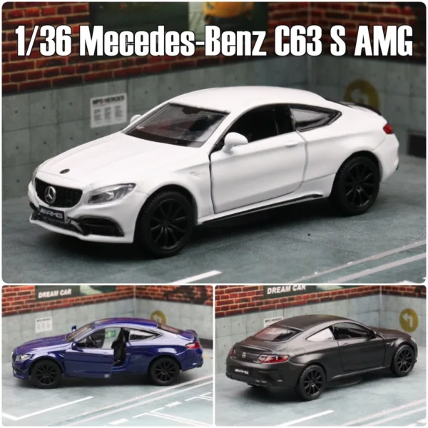 Mercedes-Benz C63 S AMG Toy Car Model