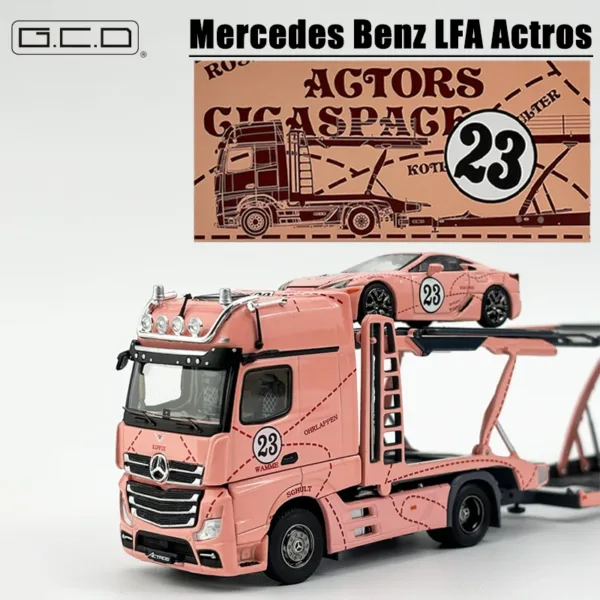 1:64 Mercedes Benz LFA Actros Diecast Model