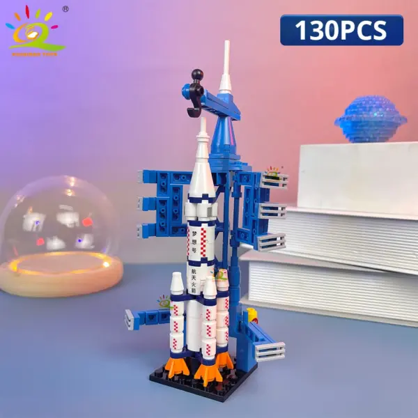 HUIQIBAO Space Shuttle Building Blocks Set - Image 9