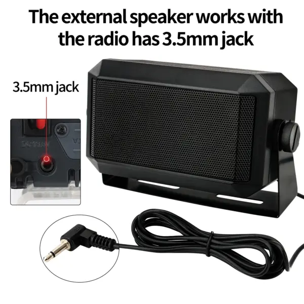 Compact External Speaker for CB and Mobile Radios - Image 5