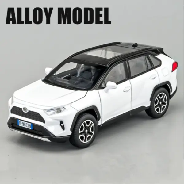 1:32 Scale RAV4 SUV Diecast Metal Model - Image 7