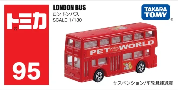 Tomica Diecast 1/144 Metal Bus Model Toy - Image 9