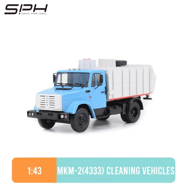 1:43 Scale ZIL-4333 Garbage Truck Model