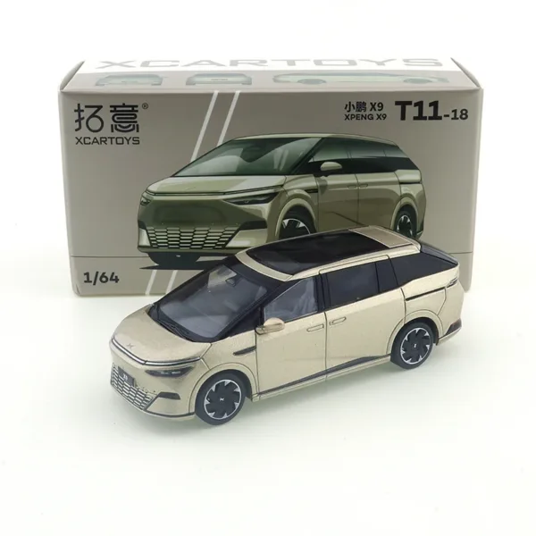 Xiaopeng X9 1/64 Diecast Metal Car Model - Image 9