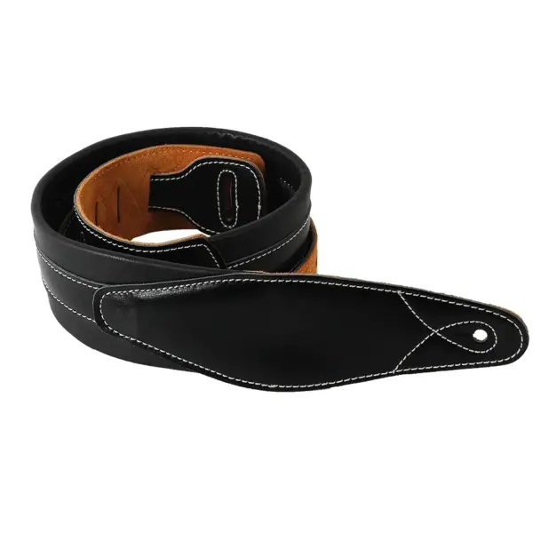 Genuine Leather Padded Guitar Strap for Comfort - Image 3