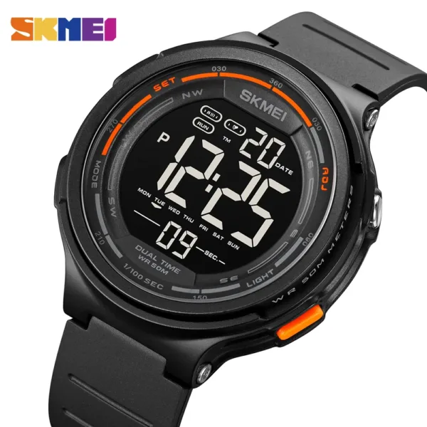 Men's Waterproof Digital Sports Wristwatch
