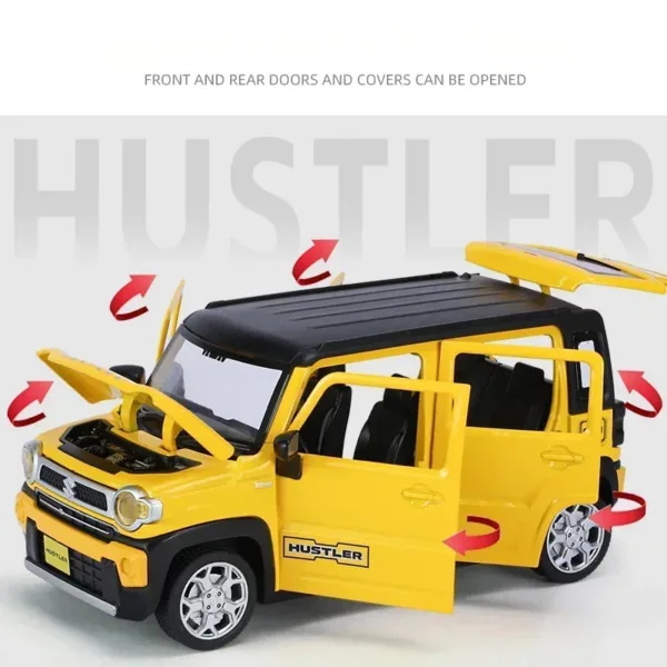 Suzuki Hustler Alloy Diecast Model Car 1:22 - Image 6