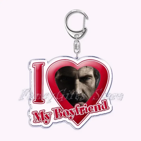 The Last of Us Joel Ellie Keychain Silver - Image 14