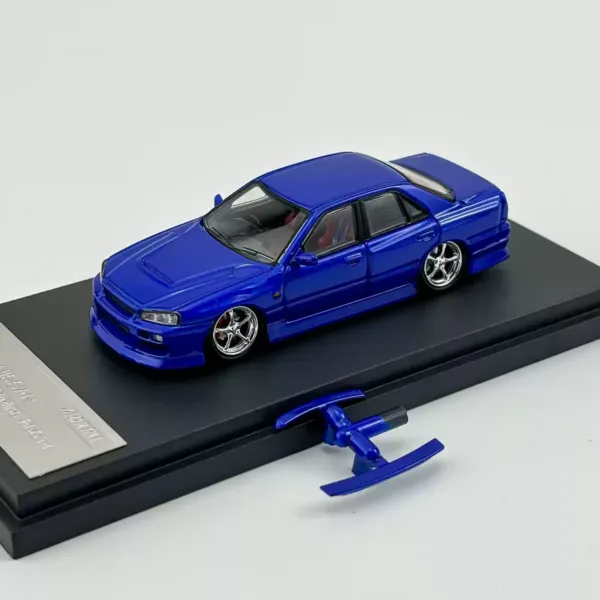 NISSAN ER34 Skyline 25GT 1/64 Diecast Model - Image 4