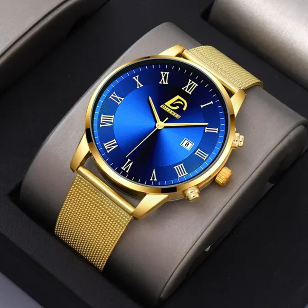 2PCS Luxury Quartz Watches for Men - Image 3