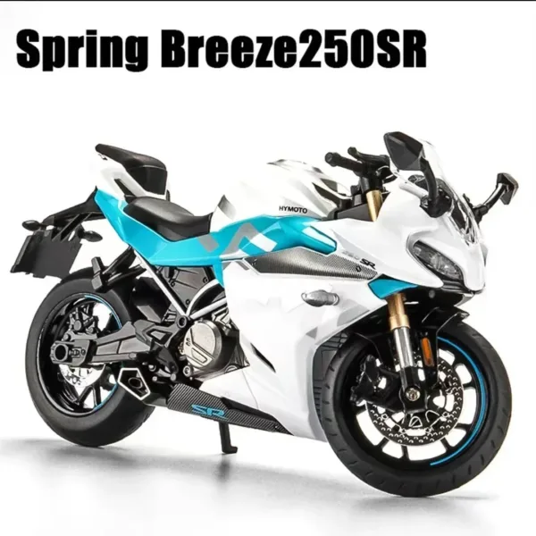 1:12 Scale CFMOTO Spring Breeze Motorcycle Model - Image 8