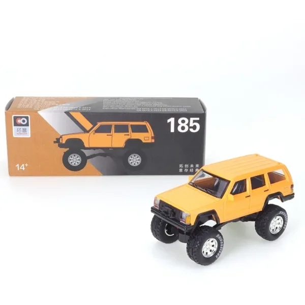 1:64 Blue Jeep Cherokee Diecast Model - Image 8