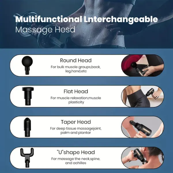 Portable Mini Muscle Fascia Gun Massager - Image 6