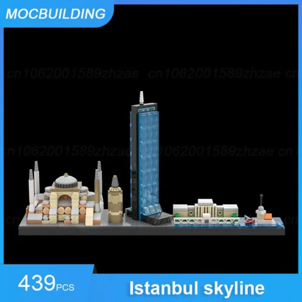 MOC Building Blocks NYC Skyline 549PCS Set - Image 3