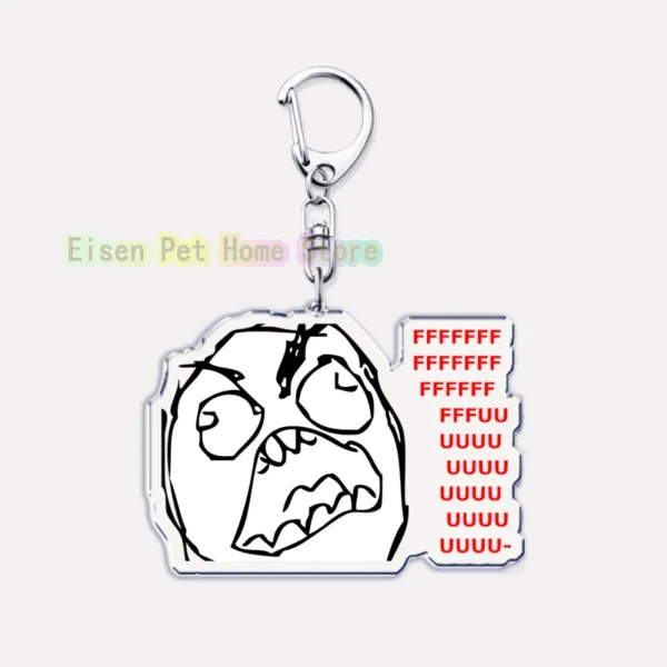 TrollFace Keychain for Bags and Accessories - Image 33