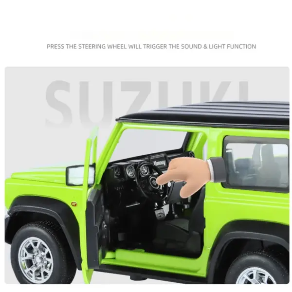 1:24 Suzuki Jimny Alloy Diecast Car Model - Image 6