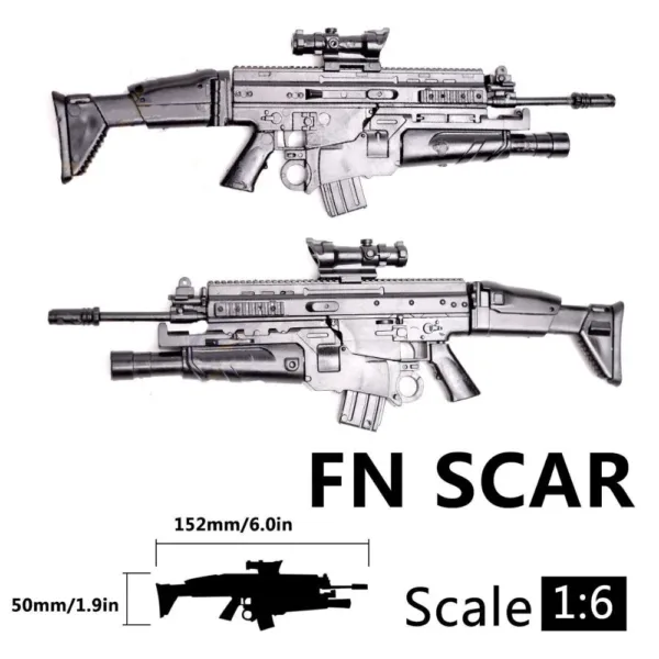 1/6 Scale SVD Sniper Rifle Toy Model - Image 17