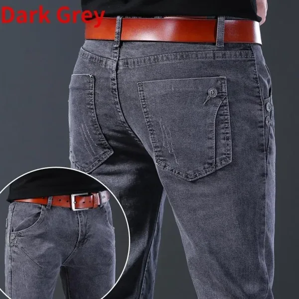 Men's Stretch Casual Slim Fit Pants - Image 8